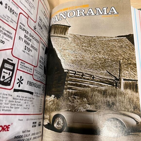 Porsche Panoramic Hardcover Bounded Magazines Vintage 1978 JAN-Dec  PCA - Picture 7 of 15